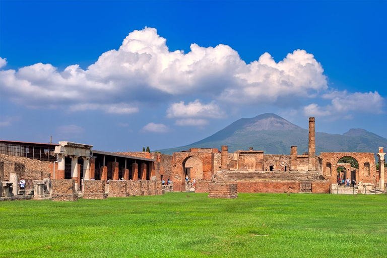 Från Neapel: Pompeji, Herculaneum och Vesuvius TourFrån Neapel: Pompeji, Herculaneum och Vesuvius - guidad rundtur