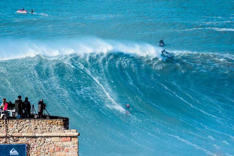 From Lisbon: Nazare Big Waves and Óbidos Day Trip Fenix EN