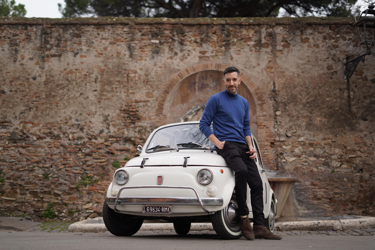 Rome: City Tour in a Retro Fiat 500 with Photo Stops