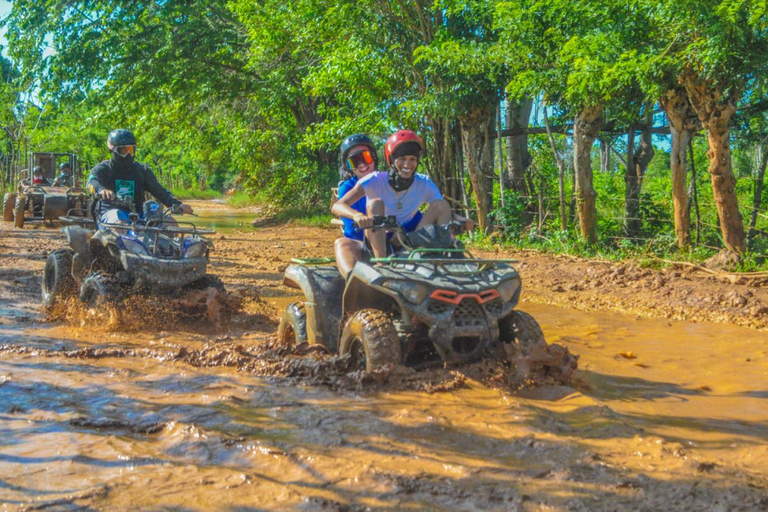 Przygody ATV w Punta Cana - plaża Macao i Cenote