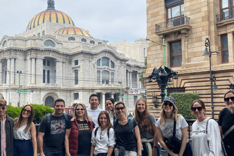 Cidade do México: Visita guiada a pé pelas zonas mais históricas da cidade