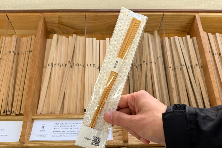 Tokyo: Chopstick Making Workshop in Ginza (Opened Nov. 2025)