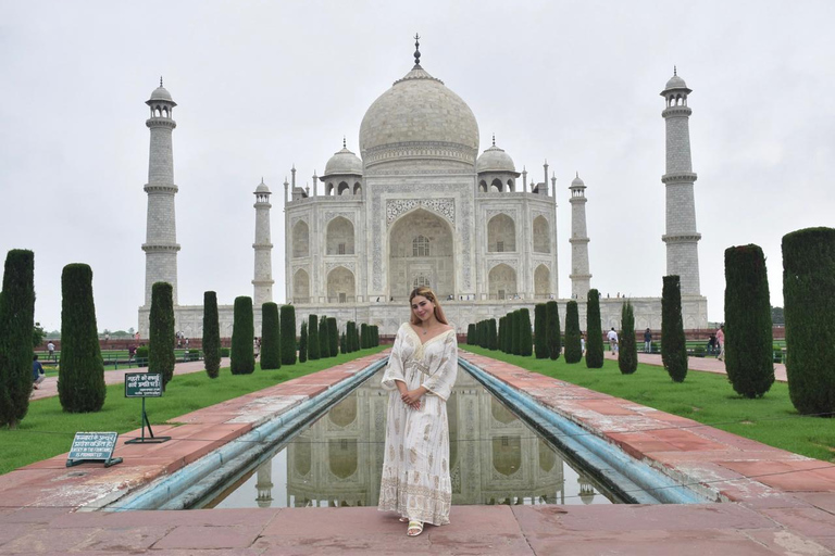 Vanuit Delhi: Taj Mahal Zonsopgang Tour met Olifant SOS