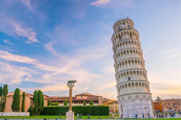 Geplande toegang tot de scheve toren van Pisa en de kathedraal met audio