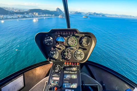 Rio de Janeiro: Hubschrauberflug Christus der Erlöser 30 min