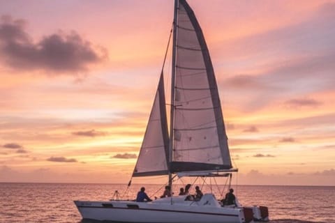 Barbados: Private Katamaranfahrt mit Schnorcheln