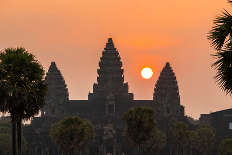 Visite guidée privée d&#039;Angkor Wat au lever du soleil - Petit-déjeuner inclus