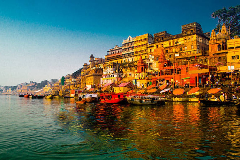 Från Delhi: 8 dagars Golden Triangle Tour med Varanasi