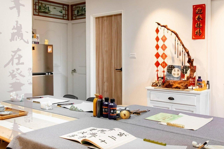 Calligraphy workshop in Taipei City