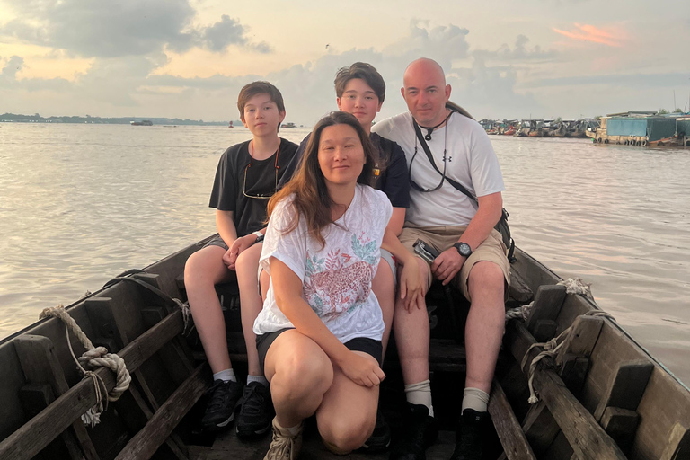 Floating Market, Flower Village Authentic Mekong Delta Tour