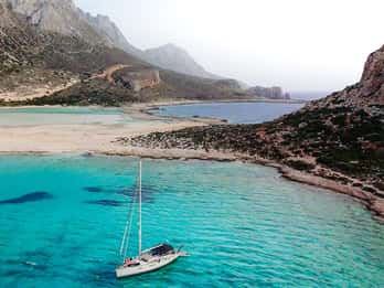 Kissamos: Crociera in barca a vela a Balos e Gramvousa con pasto