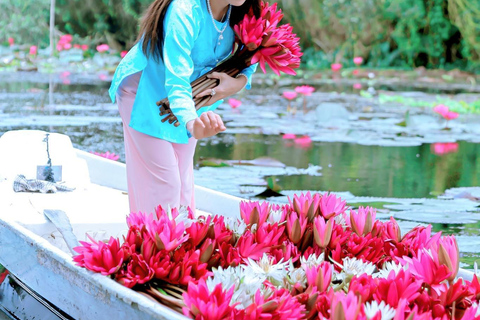 Authentieke Mekong Delta My Tho fietsavonturentourLunch is inbegrepen