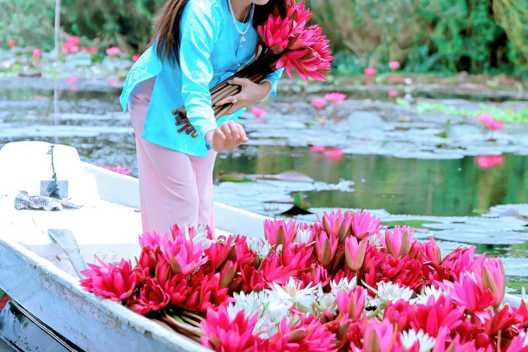 Authentieke Mekong Delta My Tho fietsavonturentourLunch is inbegrepen