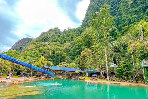 From Vientiane: Vang Vieng Day Trip, Nam Xay & Lagoon Vang Vieng Day Trip, Nam Xay & Balloon (Private)