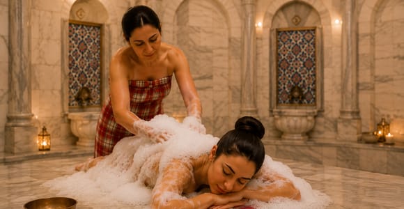 Alanya: Marina Turkish Bath with Sauna, Foam & Oil Massage