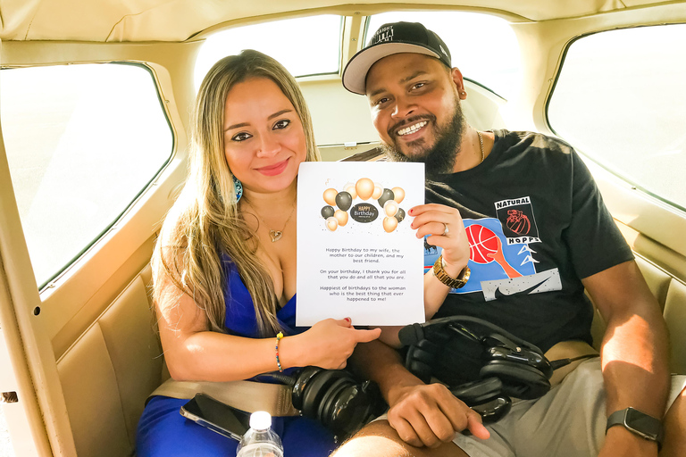 Miami : Vol romantique en avion au coucher du soleil - Champagne gratuit