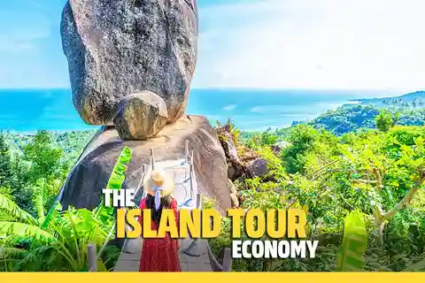 TOUR DELL'ISOLA ECO INTORNO A KOH SAMUI DI MEZZA GIORNATA TOUR PANORAMICO RARO