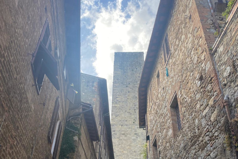 Florença: Viagem de 1 dia com tempo livre em San Gimignano e Siena