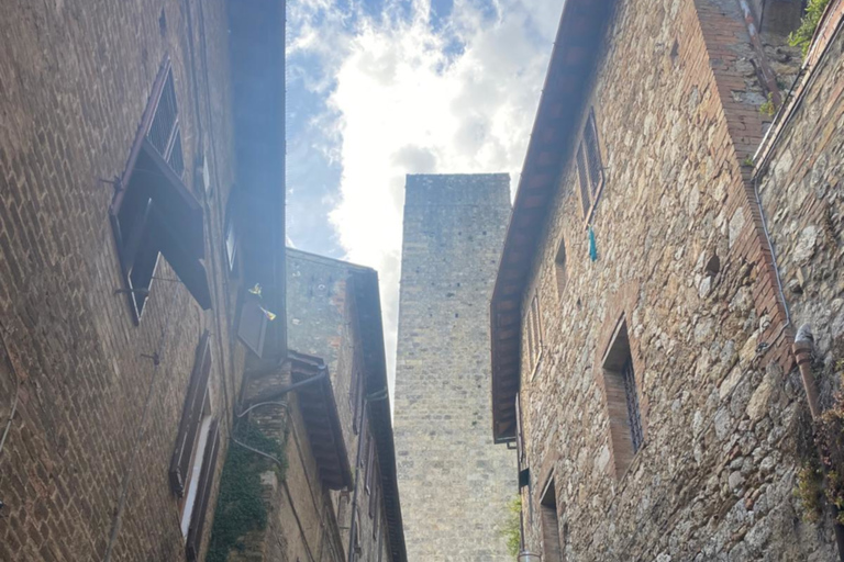 Florença: Viagem de 1 dia com tempo livre em San Gimignano e Siena