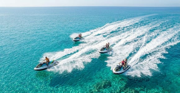 Protaras: Blue Lagoon Guided Jet Ski Safari – 1 Hour
