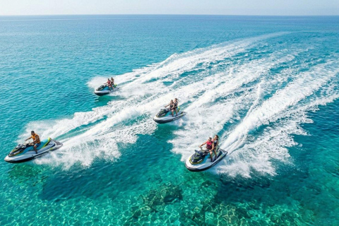 Protaras: Blue Lagoon Guided Jet Ski Safari – 1 Hour