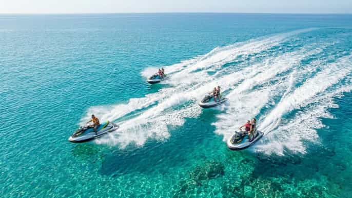 Protaras: Blue Lagoon Guided Jet Ski Safari – 1 Hour