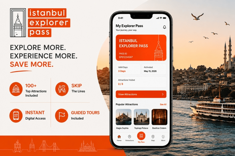 Istanbul: Explorer Pass - 120+ Attractions, Cruises & Tours Explorer Plus Pass - 1 Day