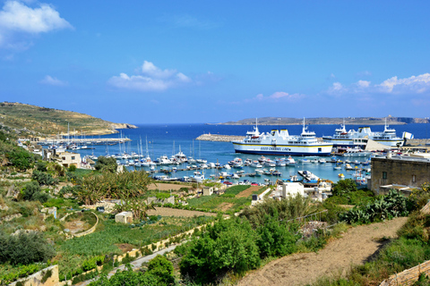 Malta: Kryssning Kryssning i blå och kristallklara laguner med havsgrottorGozo, halvdagskryssning med havsgrottor i Blue &amp; Crystal Lagoons