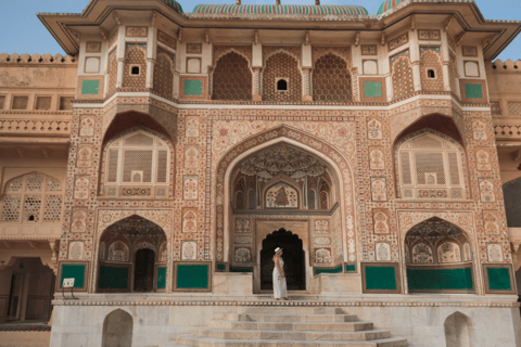 Jaipur: Excursão guiada particular de 1 dia pela cidadeTour com carro particular e guia turístico