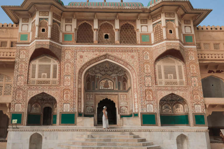 Jaipur Ganztägige private StadtrundfahrtTour mit Privatwagen und Reiseleiter