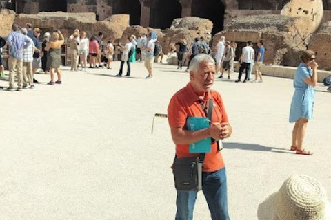 Rome : Visite guidée du Colisée, du Forum et de la colline Palatine