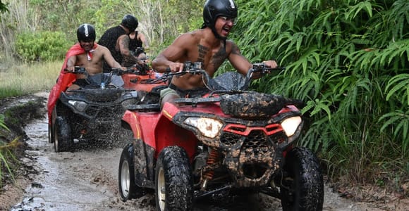 Pattaya: Guided ATV Tour with Jungle or Hillside Routes