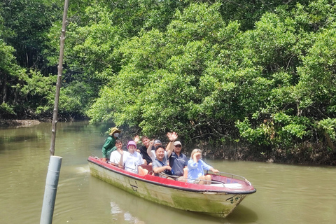 Excursão de 1 dia à floresta de mangue de Can Gio e à Ilha dos Macacos