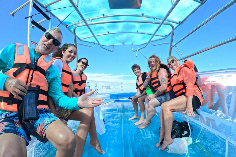 Cozumeltastic: Clear Boat Sightseeing Tour in Cozumel Cozumeltastic: Transparent Boat Tour in Cozumel