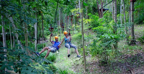 Krabi: 10-Line Zipline Adventure with 80m Double & High Zip