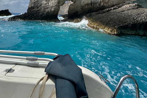 Zakynthos: Navagio Beach, Blue Caves, and Boat Tour