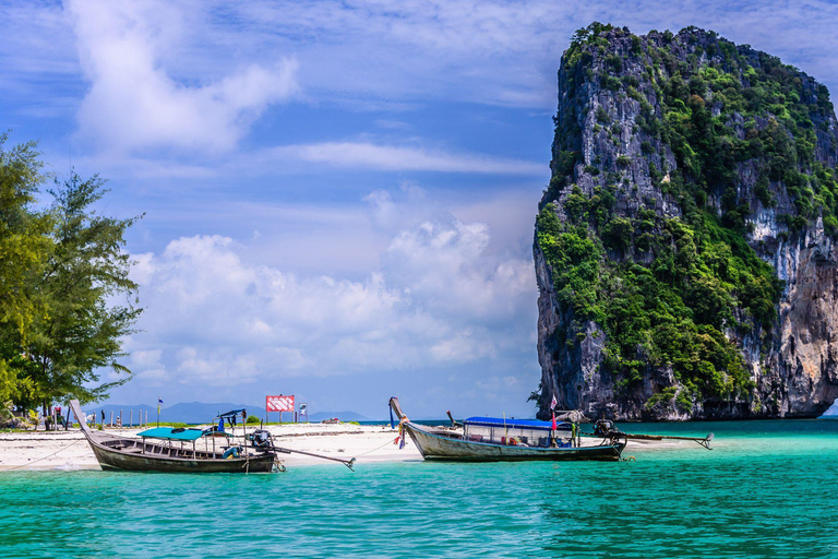 Krabi: 4 öar och Krabis separerade hav Longtail båttur