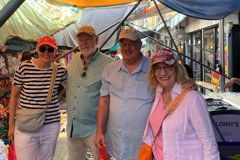 Bangkok: Iconic Floating Markets and Train Market Tour