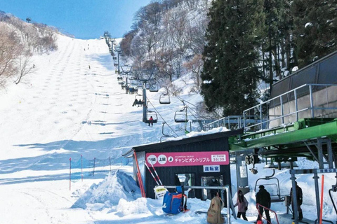 From Osaka or Kyoto: Hakodateyama & Okuibuki Ski 2-Day Trip