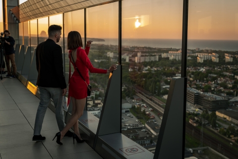Gdańsk: geniet van uitzicht op de stad en heerlijk eten op de bovenste verdieping