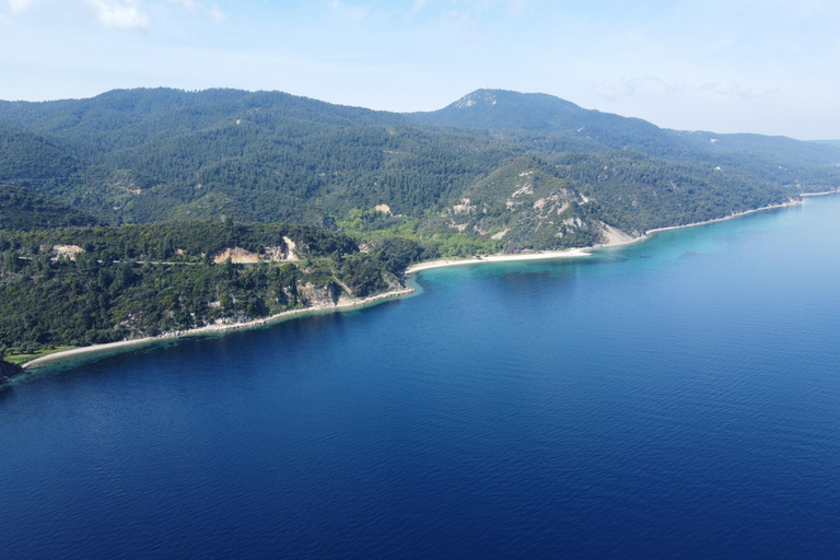 Tesalónica: excursión de un día en velero por Sithonia y DiaporosSalónica: excursión de un día en velero por Sithonia y Diaporos