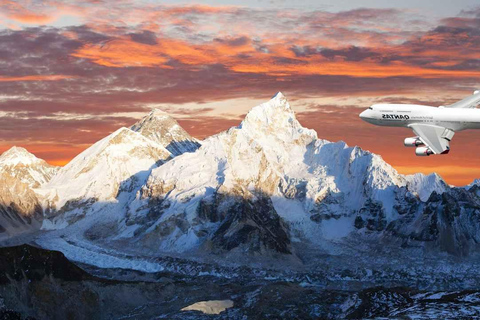 1 timmes flygning över Mount Everest från Katmandu