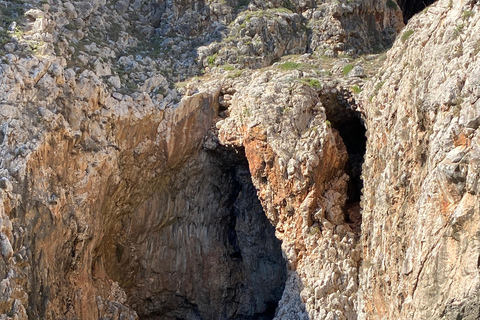 From Leuca: Adriatic Boat Tour with Ionian Caves & Swimming Leuca: tour Adriatic + Ionian caves 3 h ( low season)