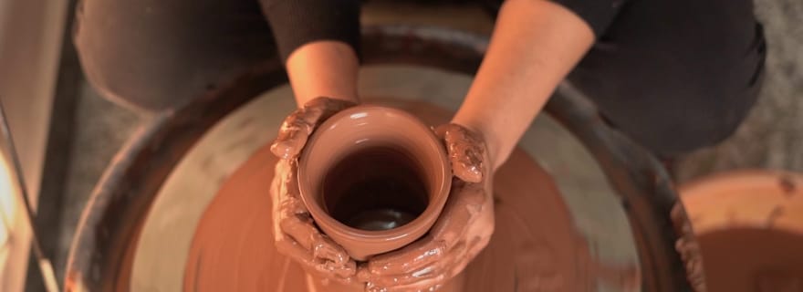 Pushkar : Atelier de poterie en céramique