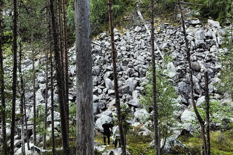 Rovaniemi to Ruka Roller Coaster & Korouoma Canyon Waterfall