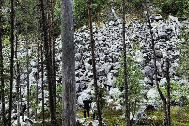 Rovaniemi to Ruka Roller Coaster & Korouoma Canyon Waterfall