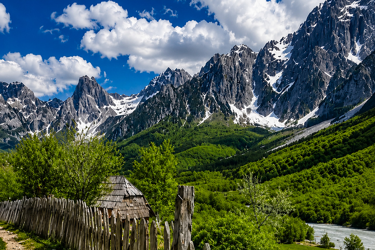 Tirana/Durres/Golem: Theth to Valbona Pass Hiking Day Tour