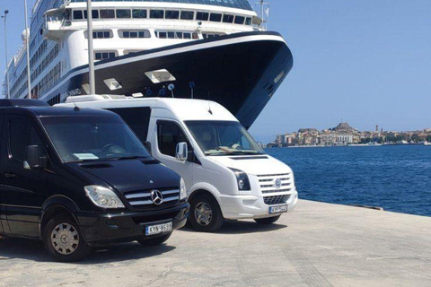 Corfu Port: Palaiokastritsa- Kanoni-Corfu Town Private Tour