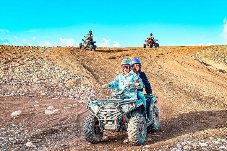 Marrakech: Agafay Desert Quad & Camel Rides with Dinner Show