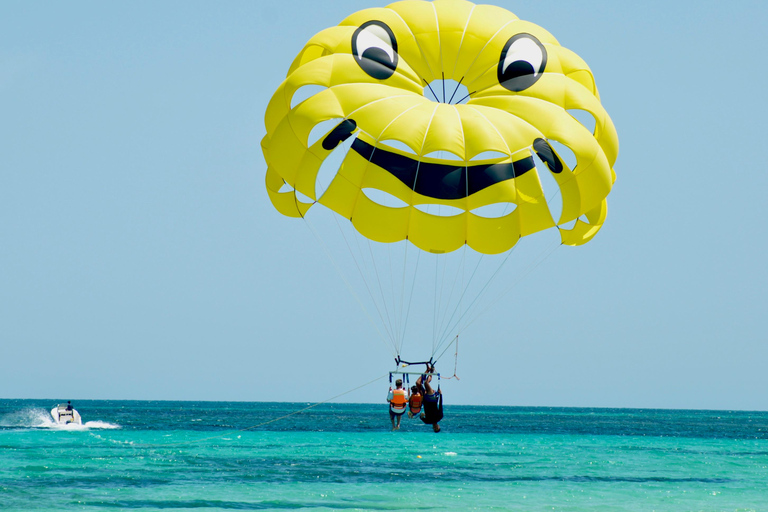 Midoun: Beach Parasailing Adventure